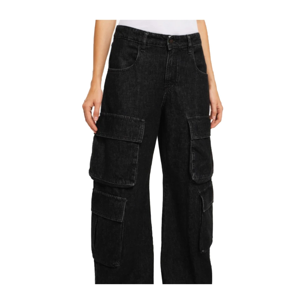 Cycle Grijze Wijde Pijp Jeans Aida 47 Gray Dames