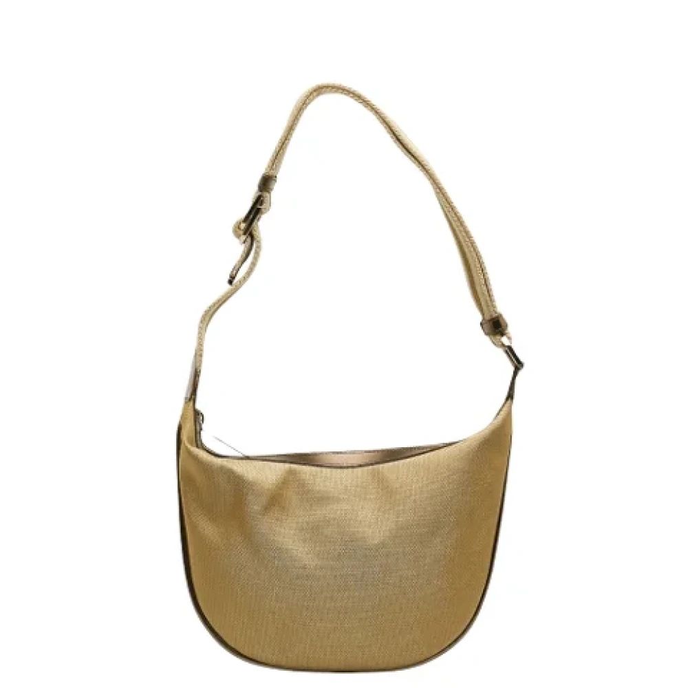 Gucci Vintage Pre-owned Canvas gucci-bags Yellow Dames