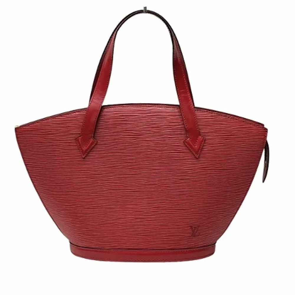 Louis Vuitton Vintage Pre-owned Leather handbags Red Dames
