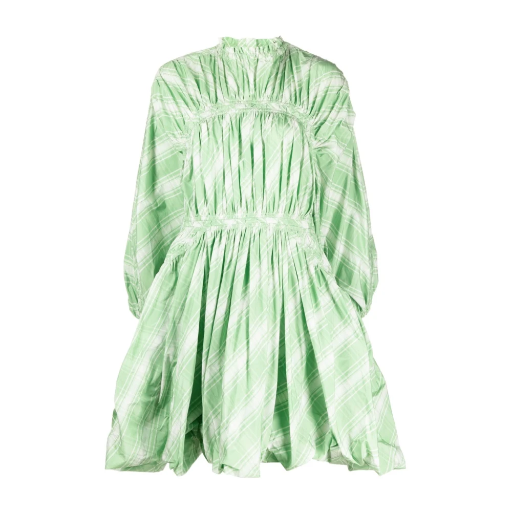 Jil Sander Women's Green Short Dresses, Xs, Short Day Dress