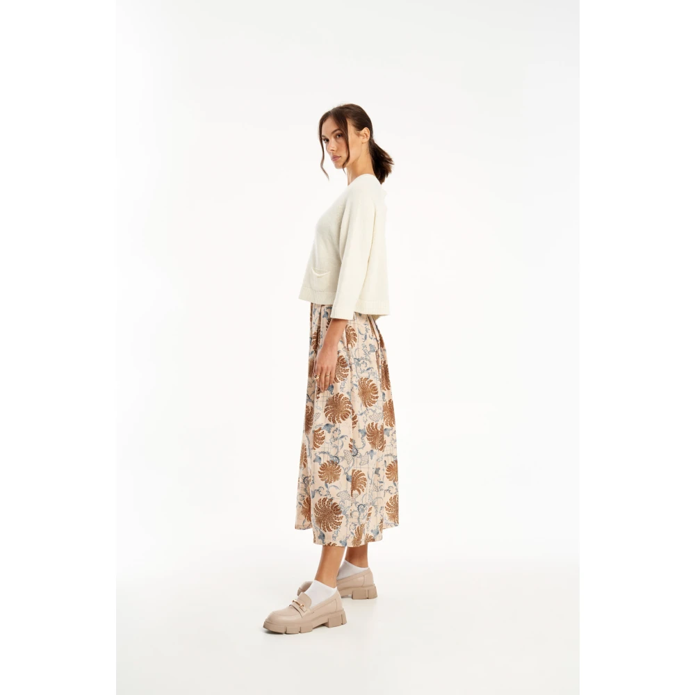 Vicario Cinque Luxe Wol en Kasjmier Trui White Dames