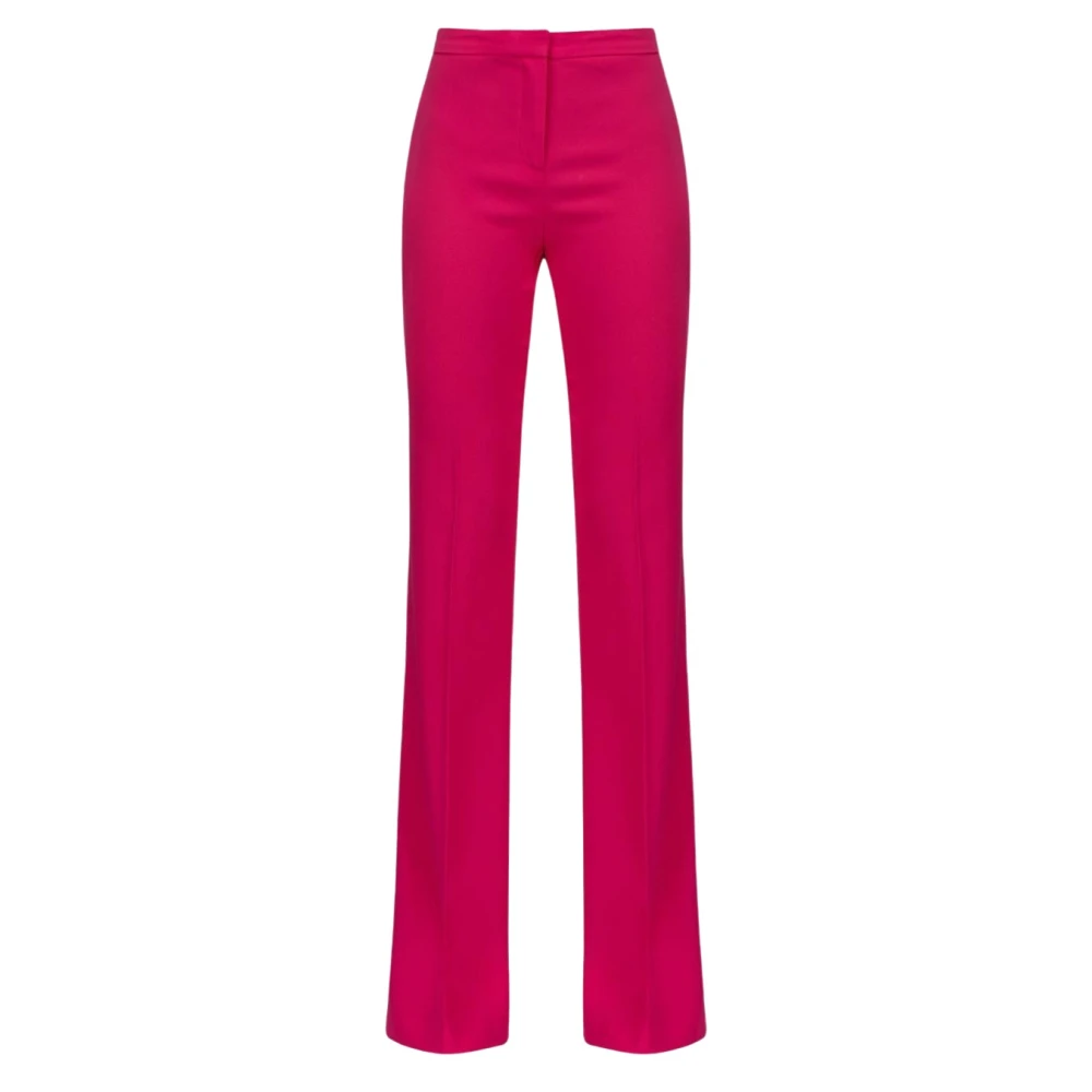 Pinko Viscose broek Purple Dames