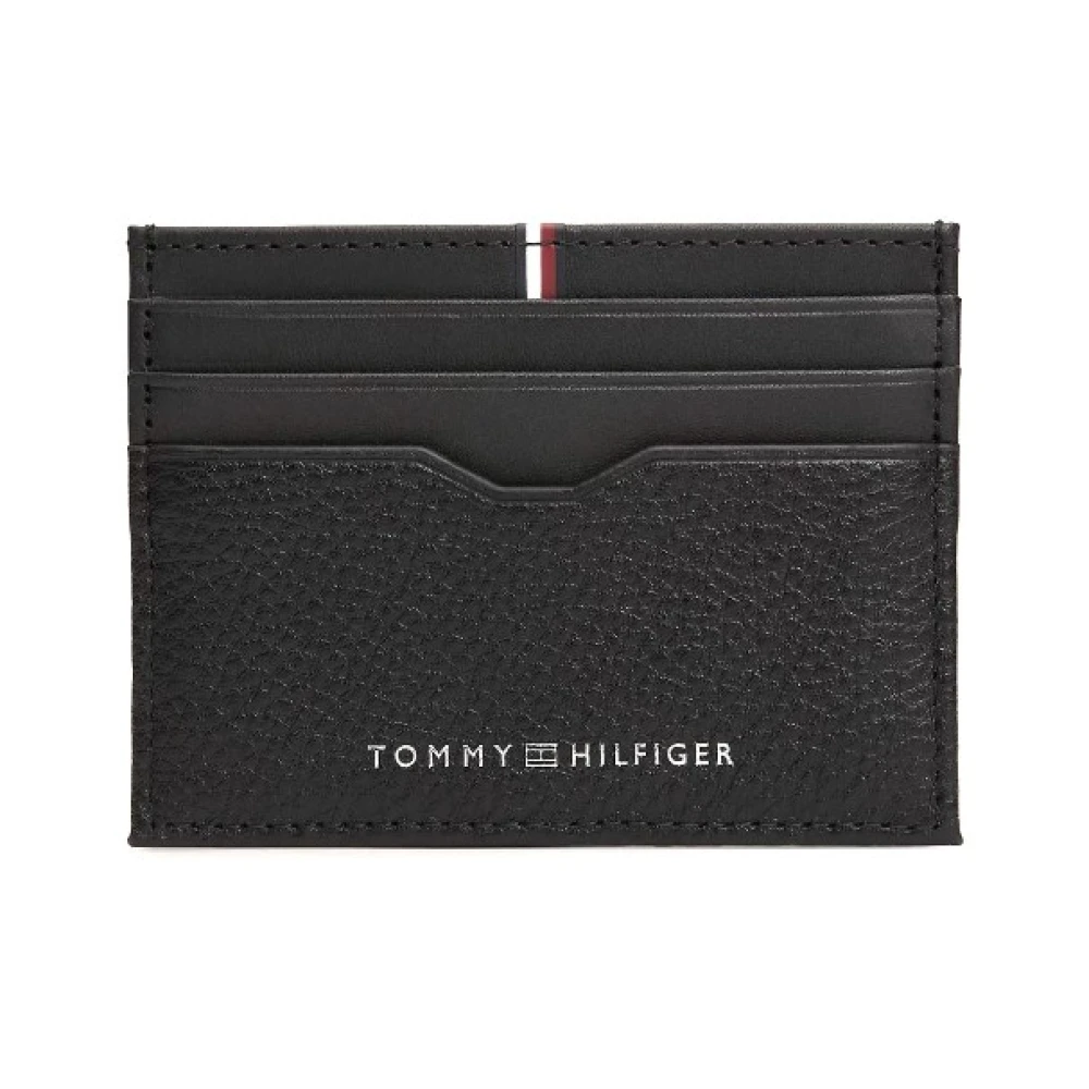 Tommy Hilfiger Transit Kaarthouder Portemonnee voor Mannen Black Heren