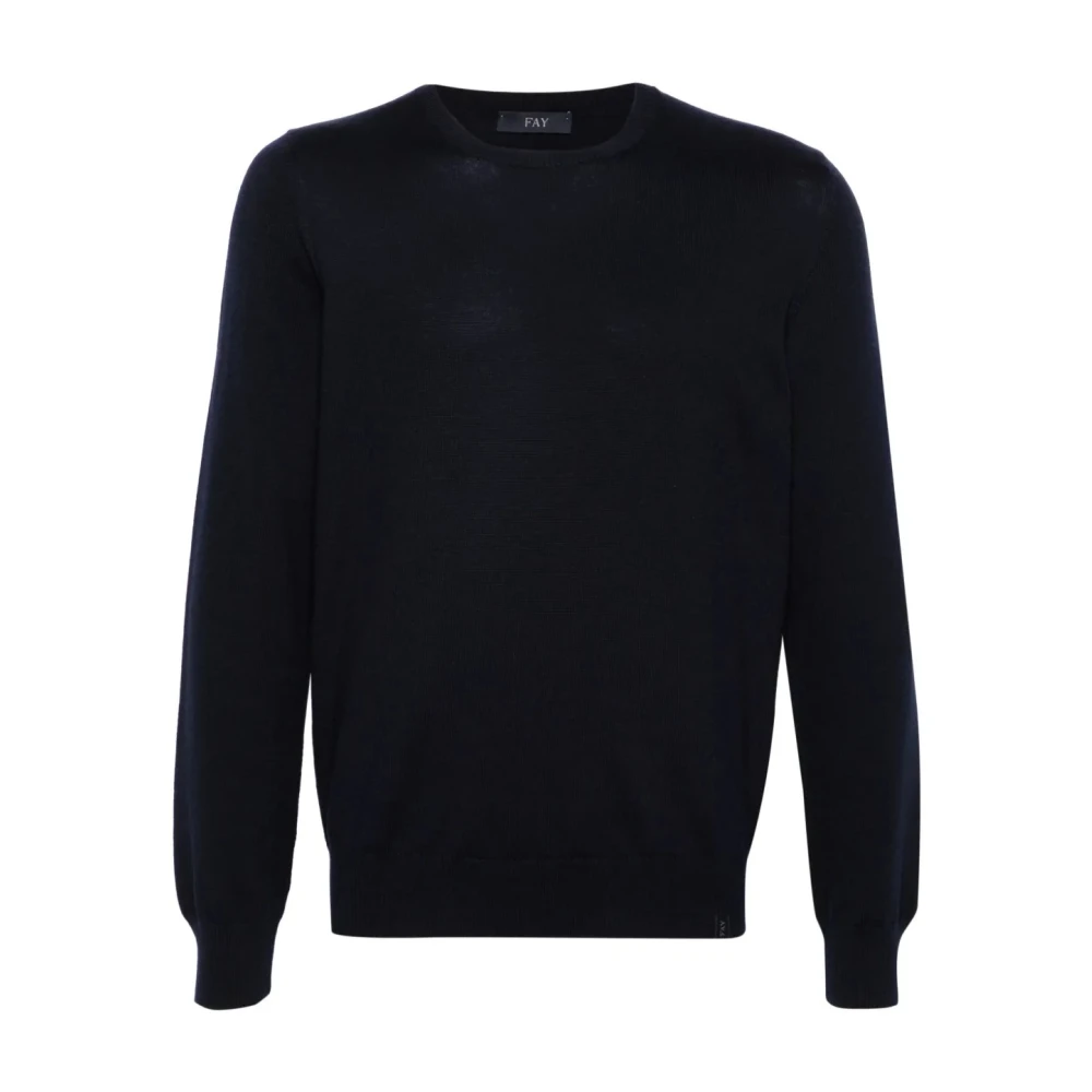 Knitwear > Round-neck Knitwear - - Fay - Modalova
