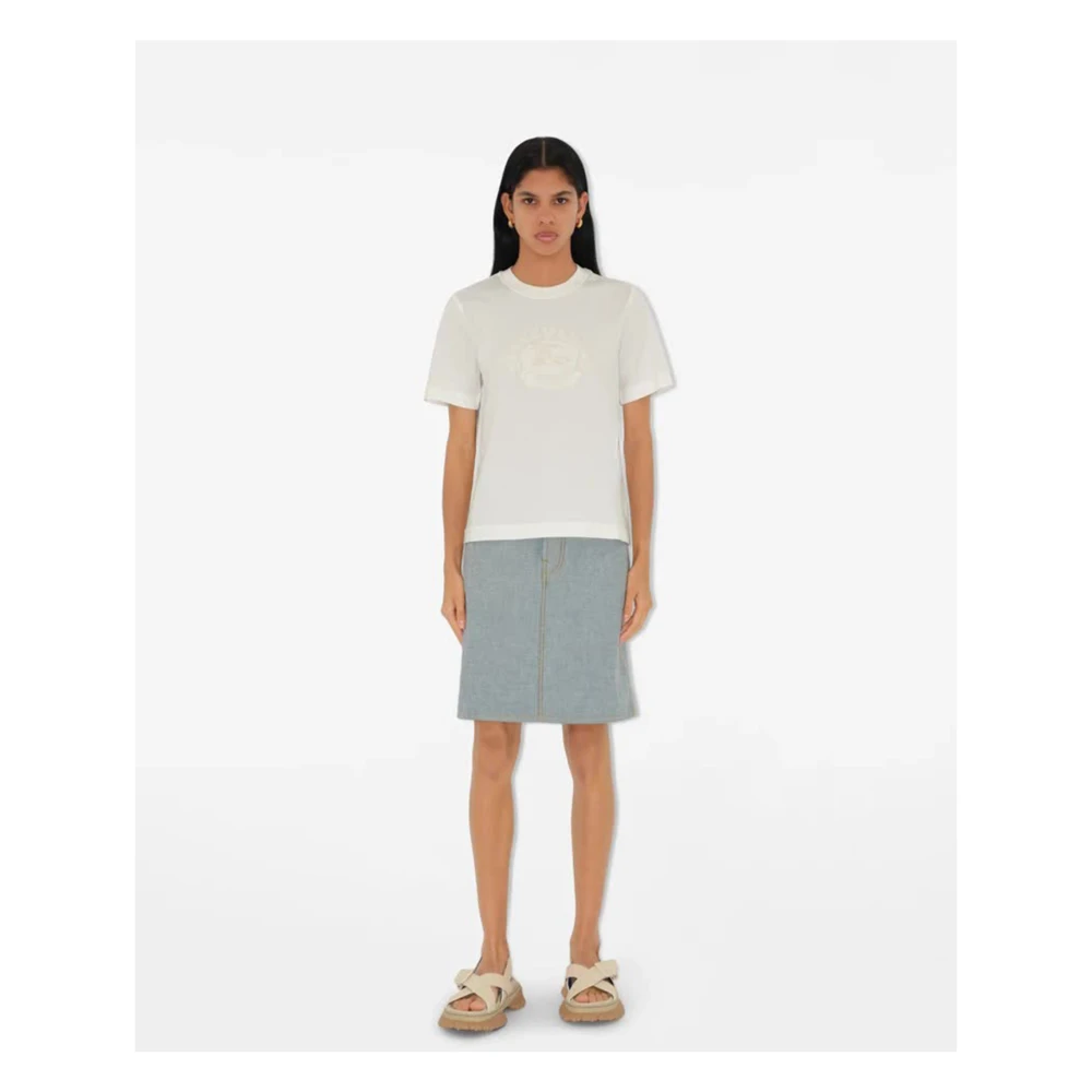 Burberry Krijt Wit SIC Sneakers White Dames
