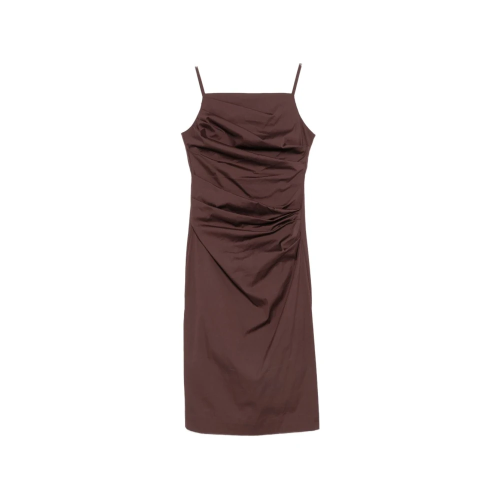 Marella Women's Brown Party Dresses, S, Short Dresses