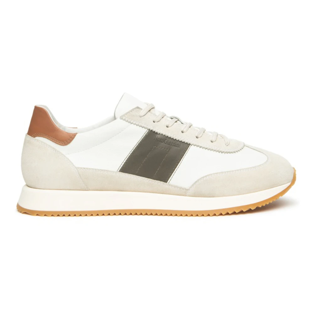 Nerogiardini 714 Marfil Sneaker Heren Schoenen Wit