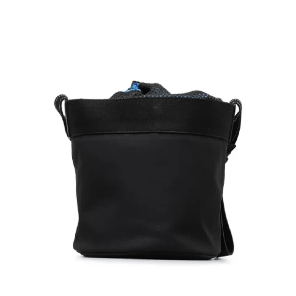 Bottega Veneta Vintage Pre-owned Nylon shoulder-bags Black Dames