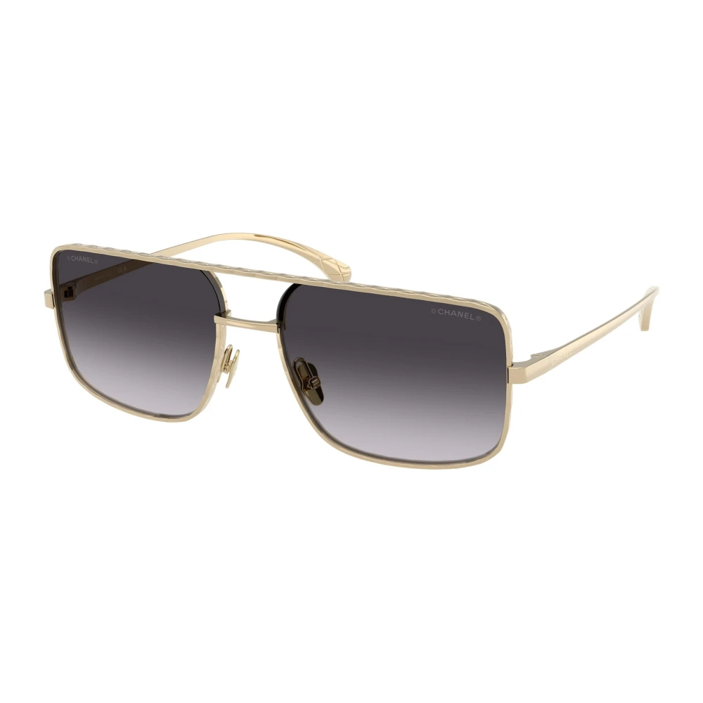 Chanel Women's Yellow Pilot Sunglasses - Sunglasses - 60 Mm - Accessories