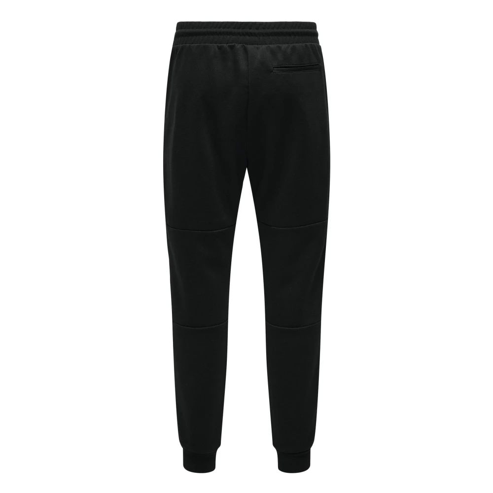 Only & Sons Comfortabele Liam Sweatpants voor Mannen Black Heren