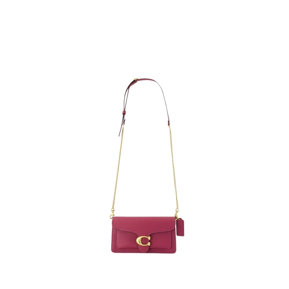 Coach Roze Leren Crossbody Tas Pink Dames
