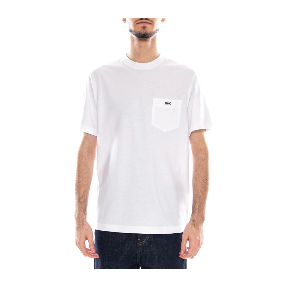 Lacoste Uomo Bianco Top, Xl, New,