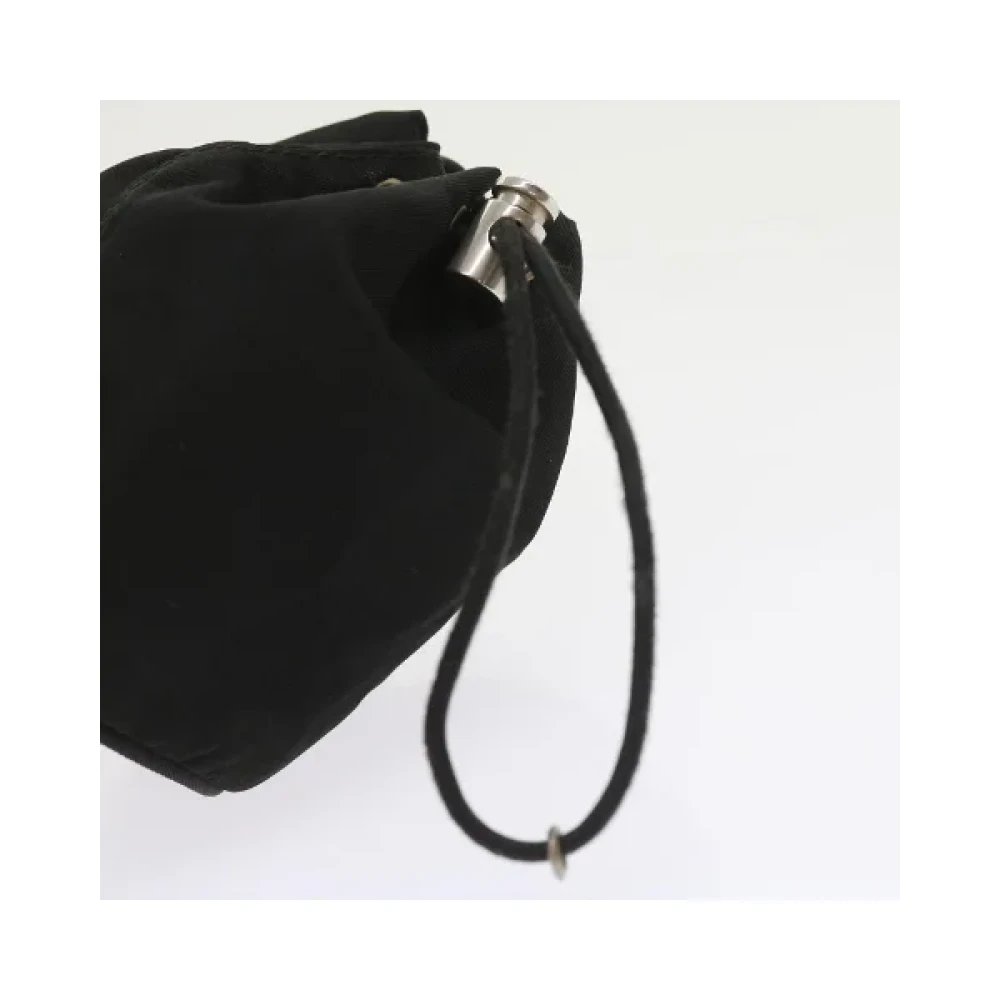 Prada Vintage Pre-owned Nylon prada-bags Black Dames