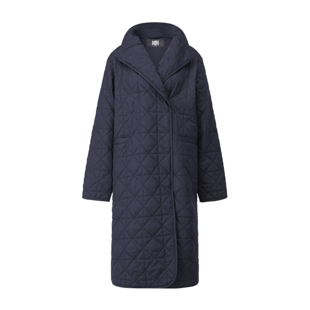 RIANI Gewatteerde Outdoor Jas met Opstaande Kraag Blue Dames