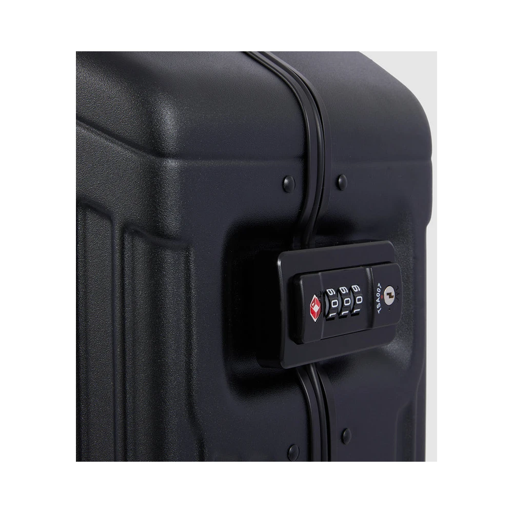 Piquadro Ultra Slim Cabin Trolley Koffer Black Heren