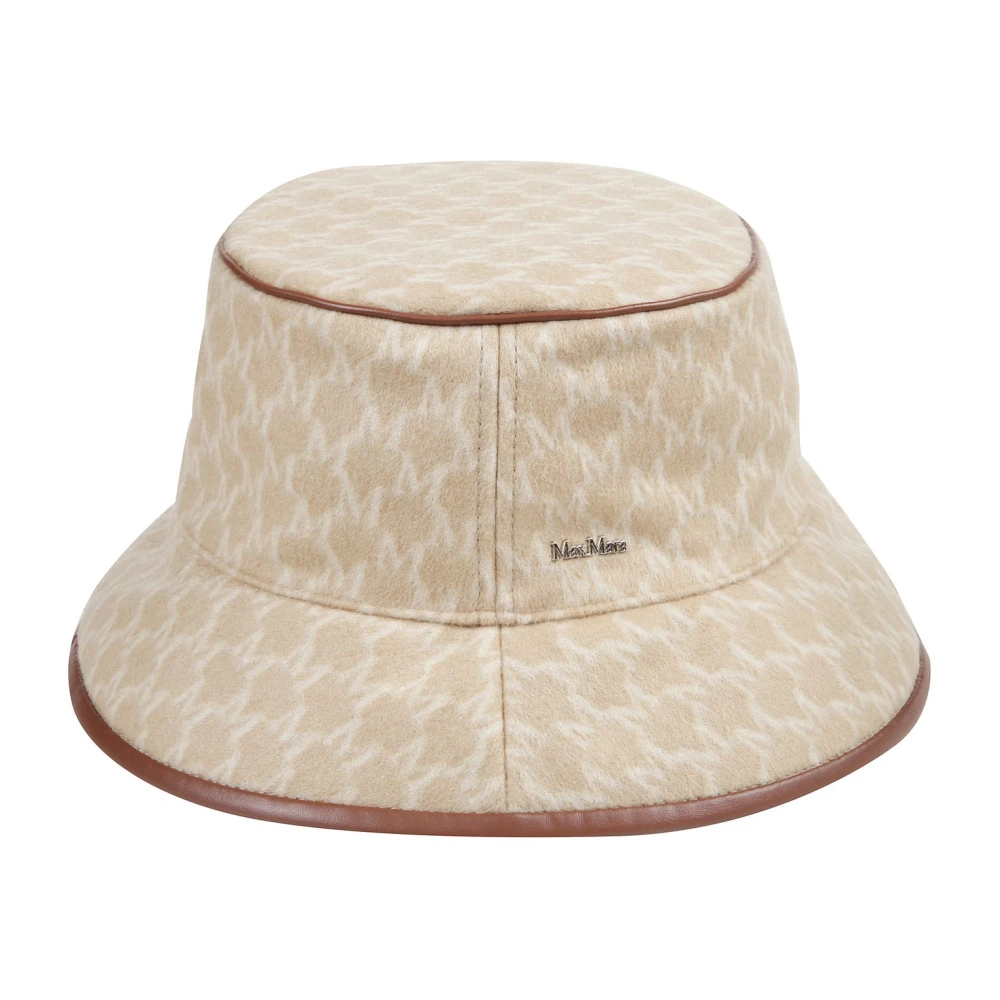 Max Mara Stijlvolle Hat Cap voor Mannen Brown Dames