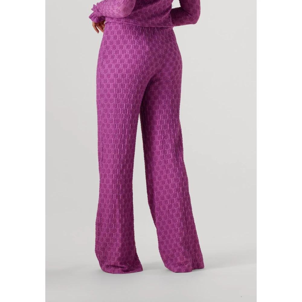 Harper & Yve Paarse Lora-Pa Broek Set Purple Dames