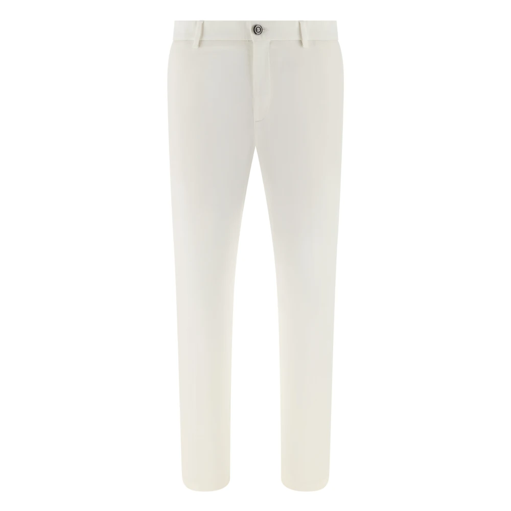 Boggi Milano Uomo Bianco - Marcello Pantaloni - Trousers - W40
