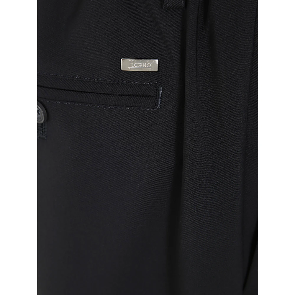 Herno Blauwe Herenbroek Blue Heren