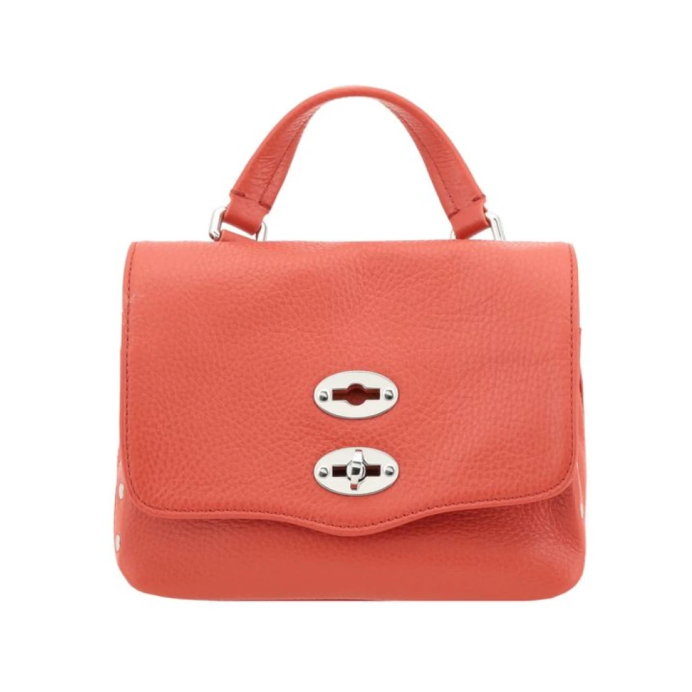 Zanellato Dagelijkse Messenger Tas met Metalen Accenten Red Dames