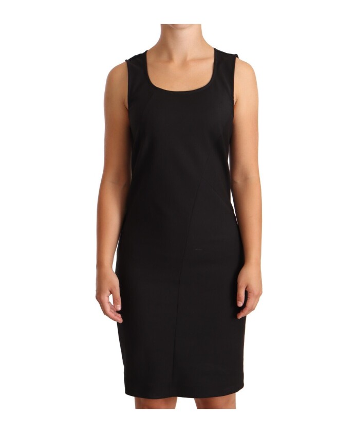 sleeveless-knee-length-sheath-dress