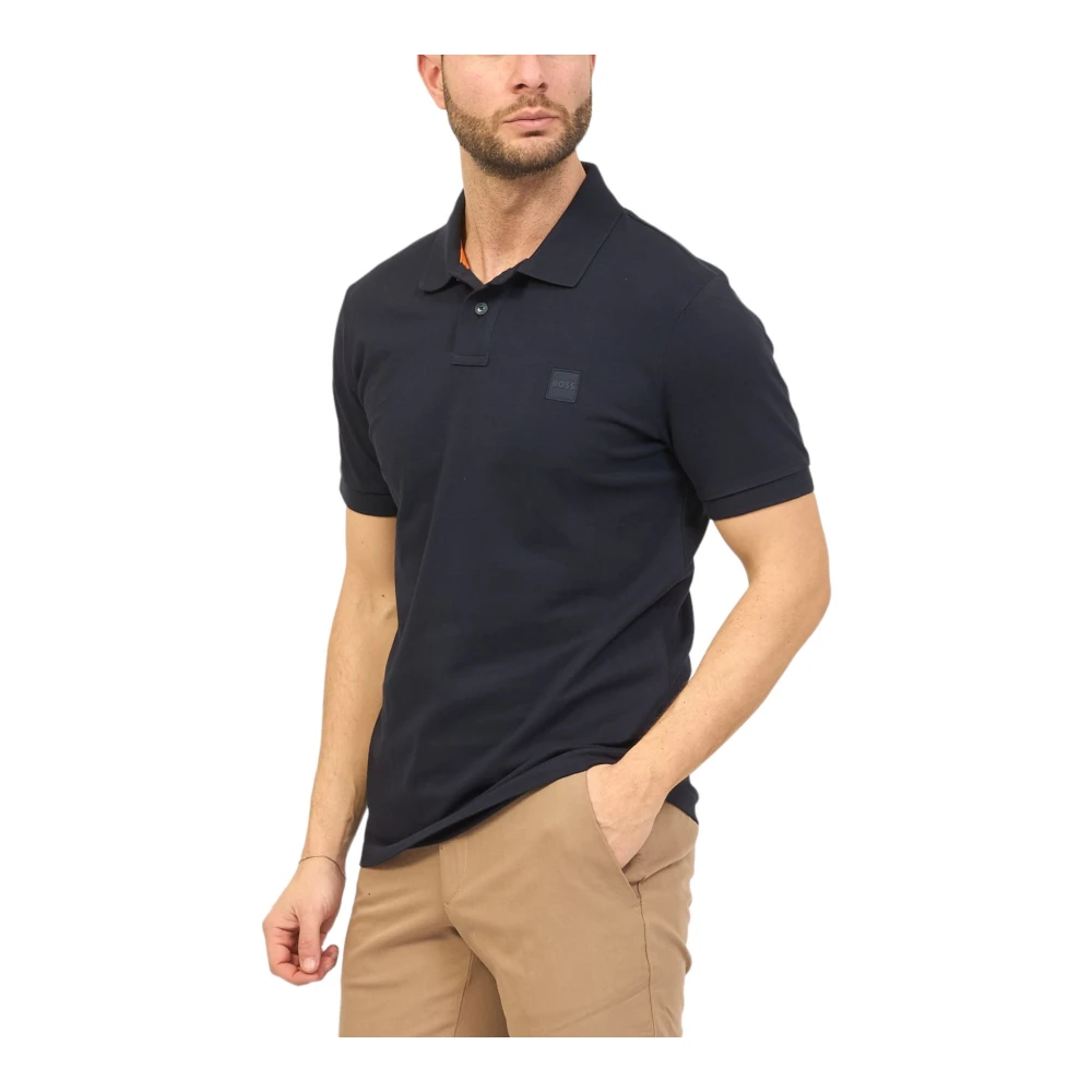 Hugo Boss Korte Mouw Polo Blue Heren