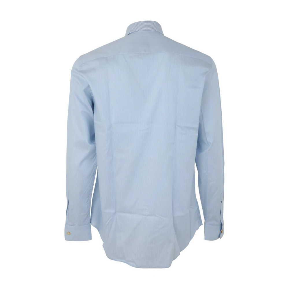 PS By Paul Smith Klassieke Blauwe Regular Fit Overhemd Blue Heren