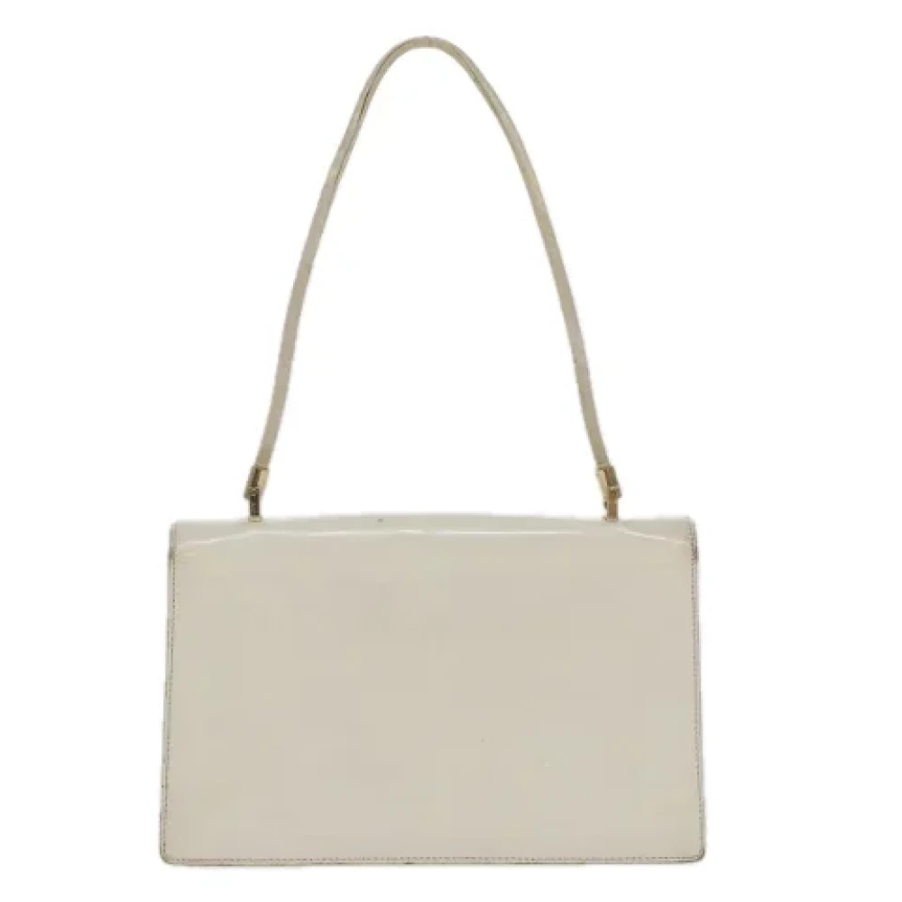 Gucci Vintage Pre-owned Fabric gucci-bags White Dames