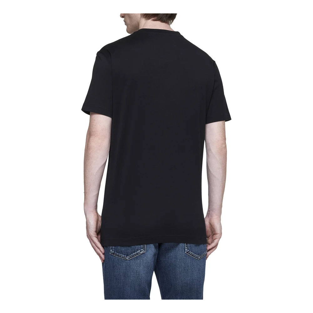 Dolce & Gabbana Zwarte T-shirts en Polos Black Heren
