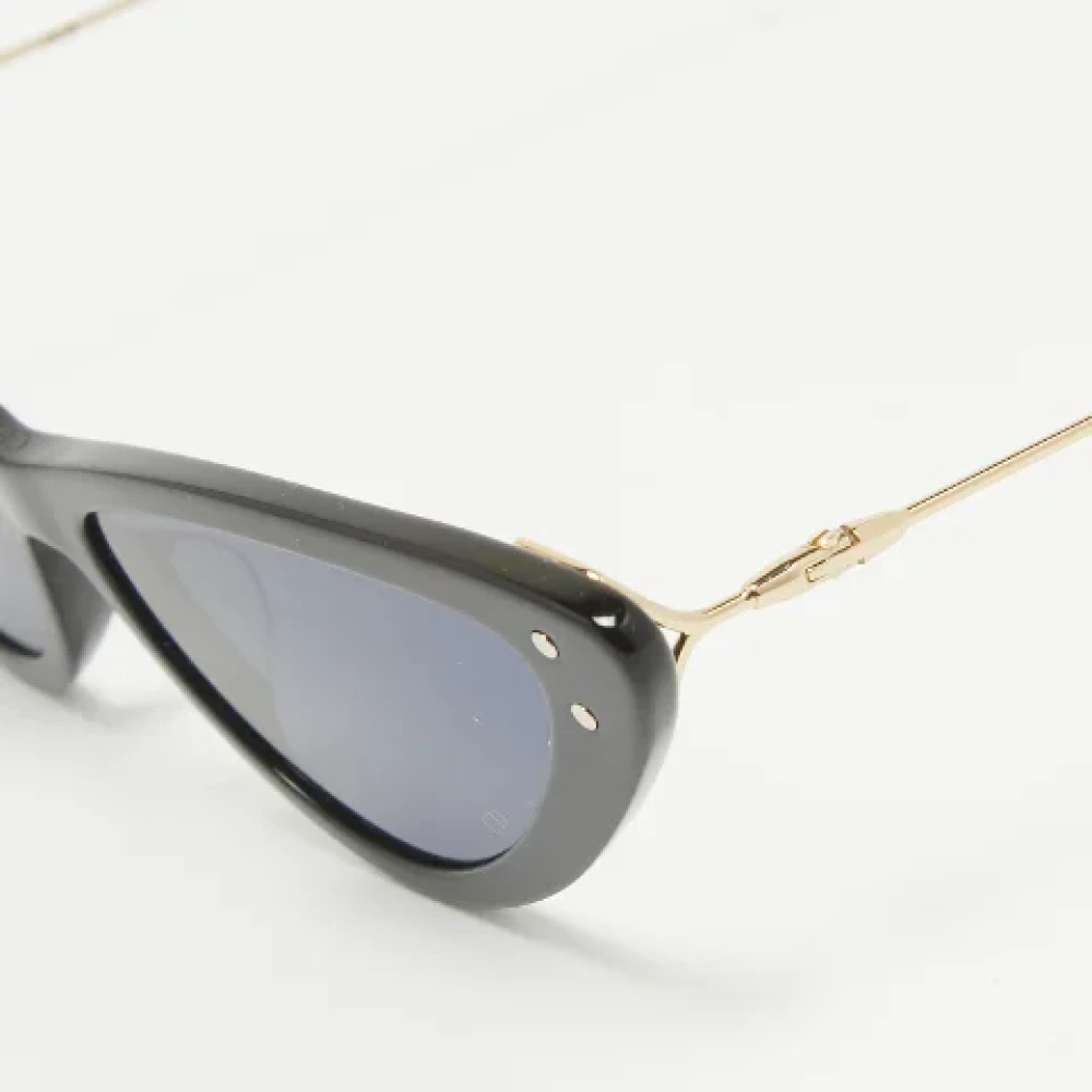 Dior Vintage Pre-owned Acetate sunglasses Black Dames