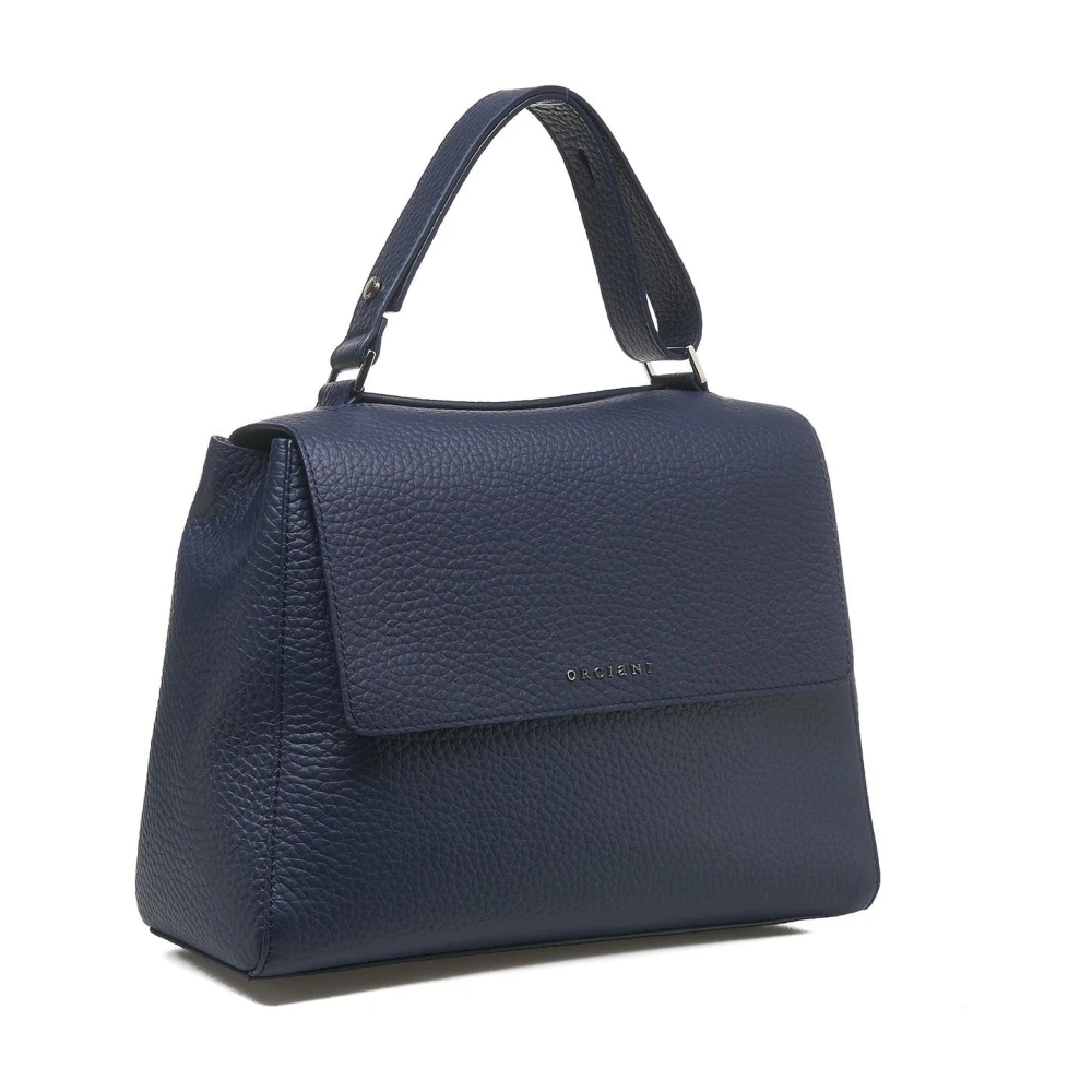 Orciani Blauwe Handtas Sveva Soft Blue Dames