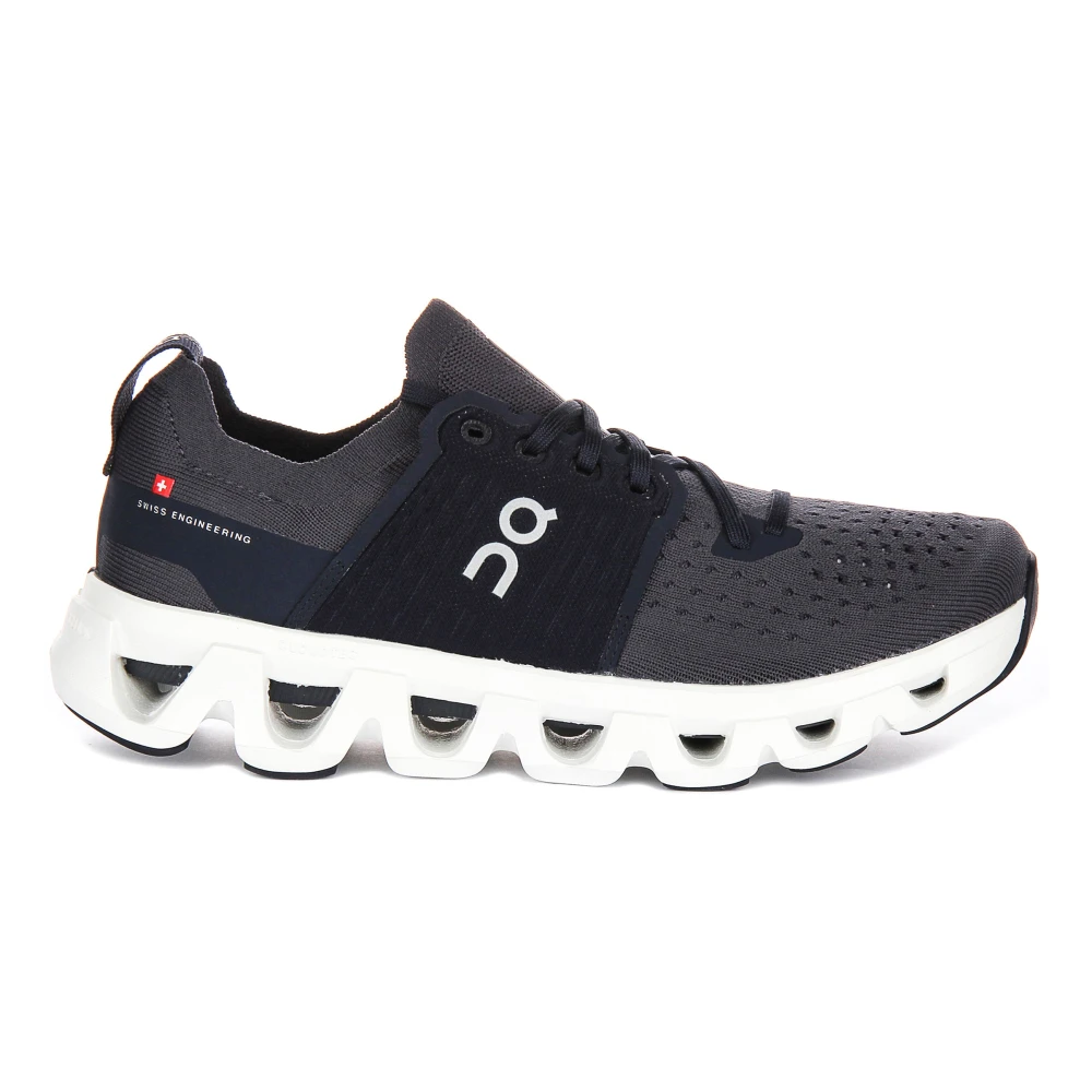 On Running Men's Blue Cloudswift Navy White Running Shoes Size 7 Uk
