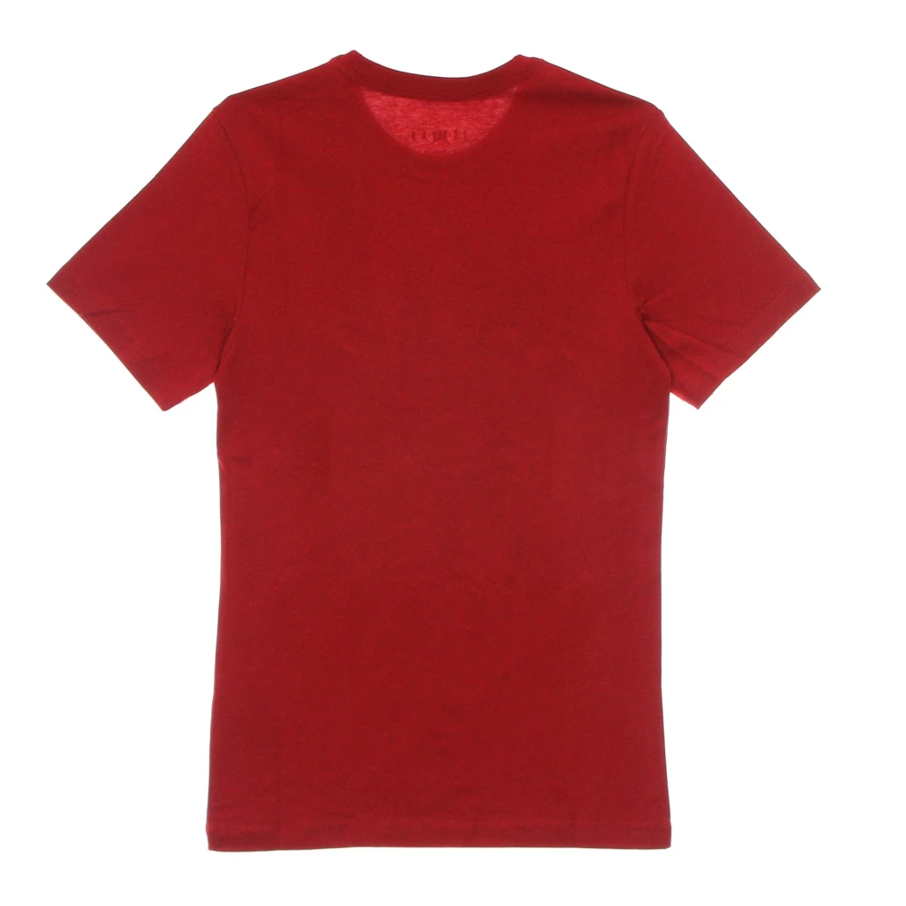 Jordan Crew Neck T-shirt Regular Fit Print Red Heren