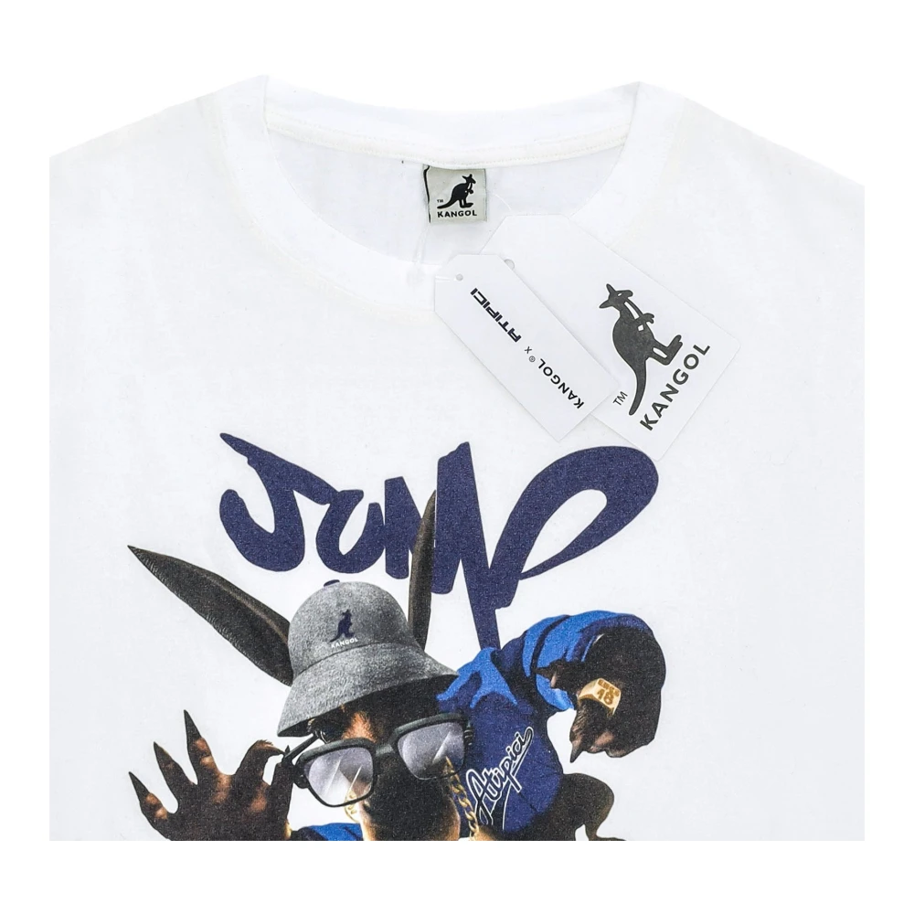 Kangol Jump Around Tee Limited Edition White Heren