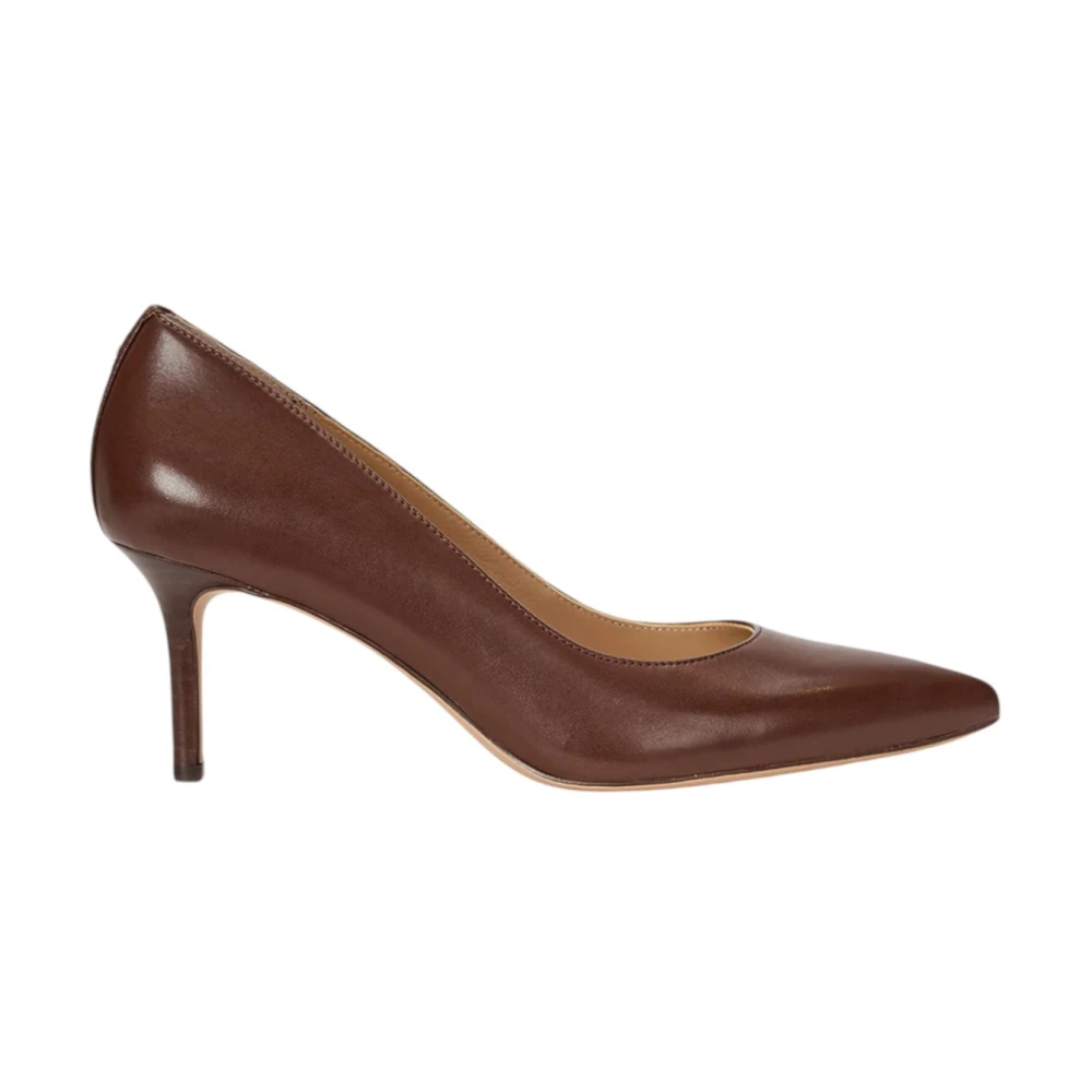 Ralph Lauren Bruna pumps med klack Brown, Dam