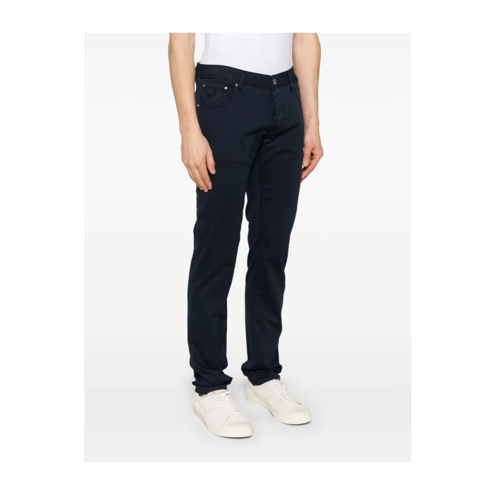 Jacob Cohën Blauwe Jeans met Klassieke Stijl Blue Heren