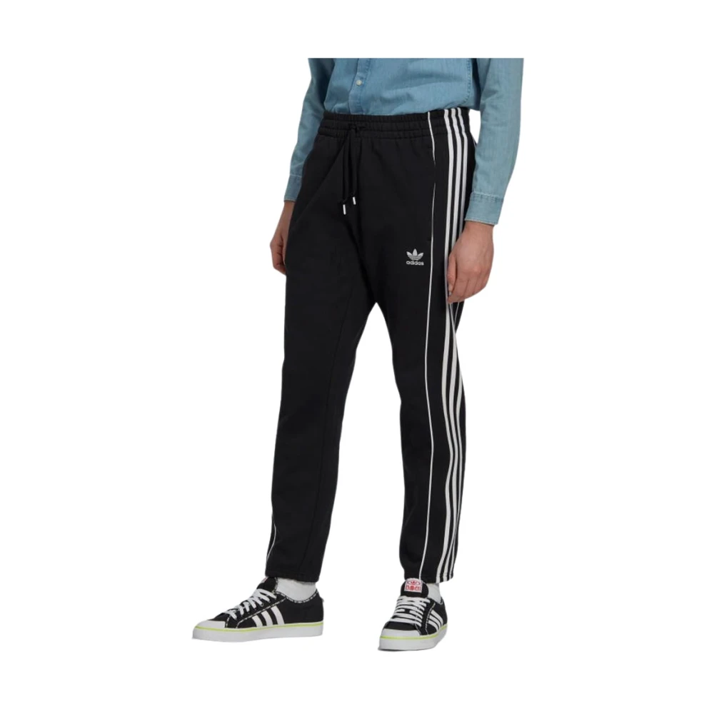 Adidas, Adidas Menamp; Black Trousers Black, male, Size: L