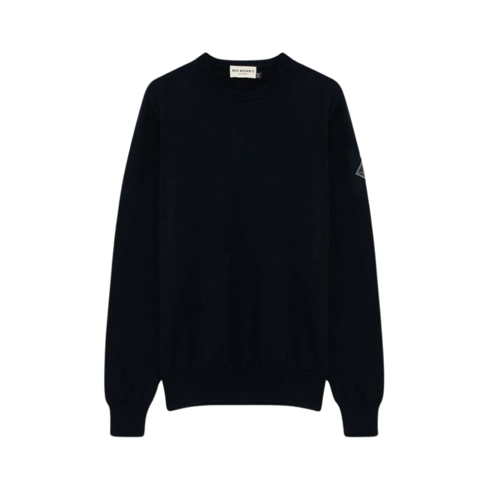 Vinter Bomull Crew Neck Genser