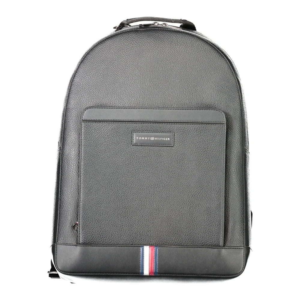 Tommy Hilfiger Zwarte rugzak met verstelbare banden Black Heren