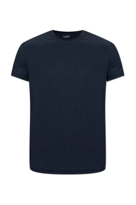 Lingerie T-shirt med en rund halsringning