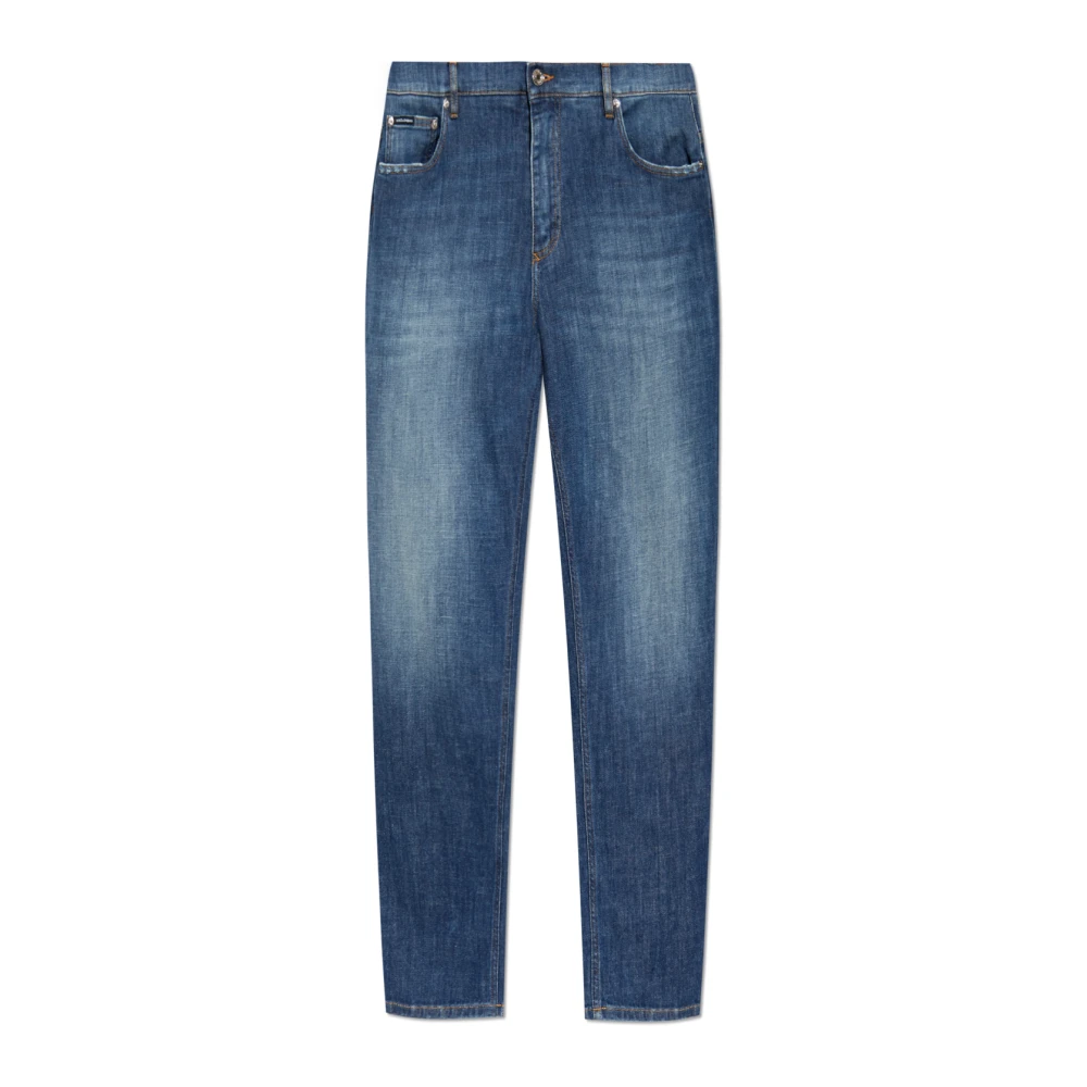 Dolce & Gabbana Jeans in losse stijl Blue Heren