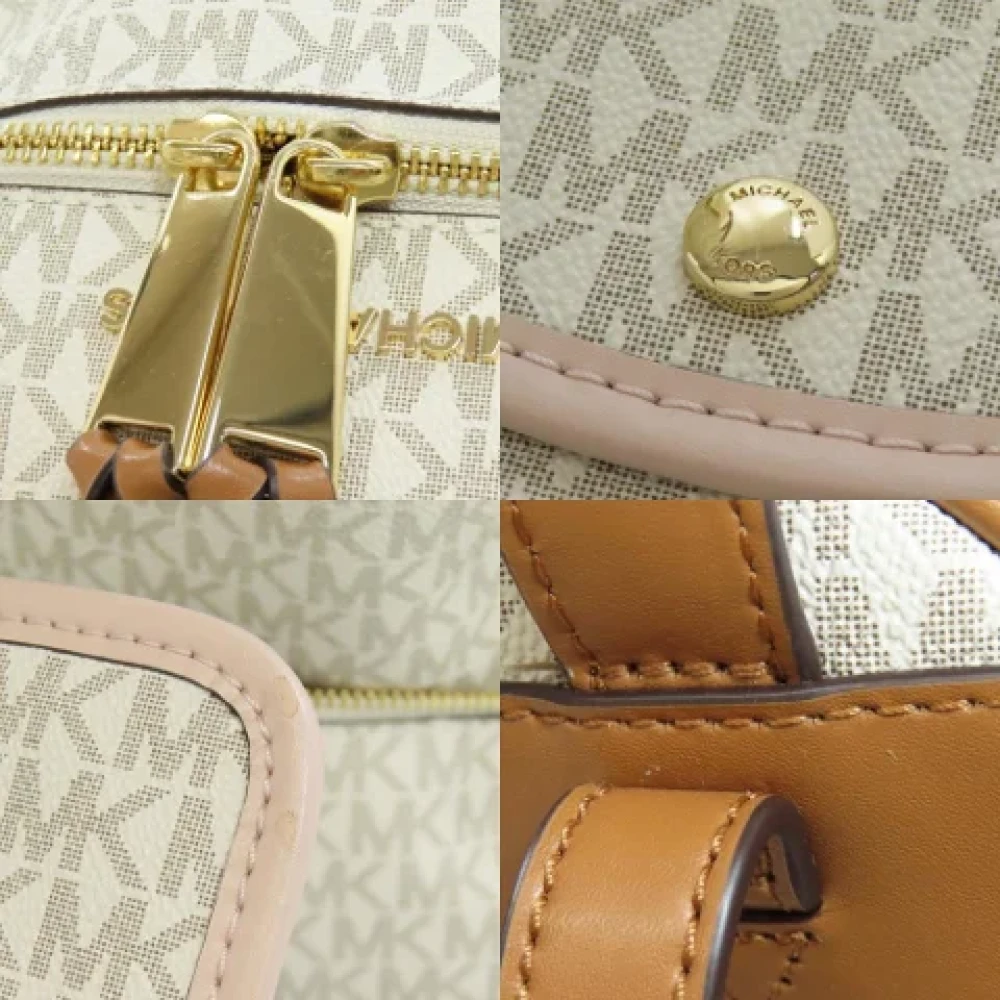 Michael Kors Pre-owned Plastic backpacks White Dames