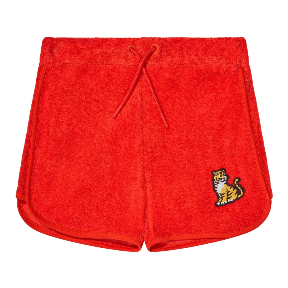 Kenzo Boys Red Shorts, 10 Y, Kotora Shorts