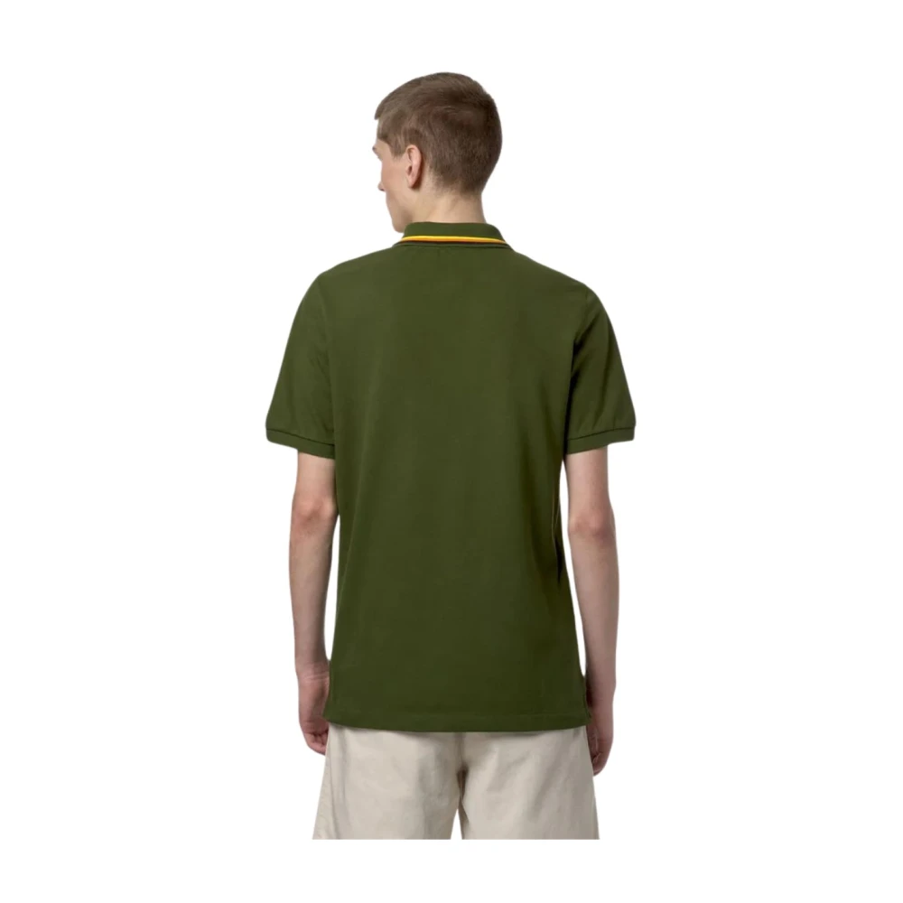 K-way Stijlvolle Polo Shirt voor Mannen Green Heren