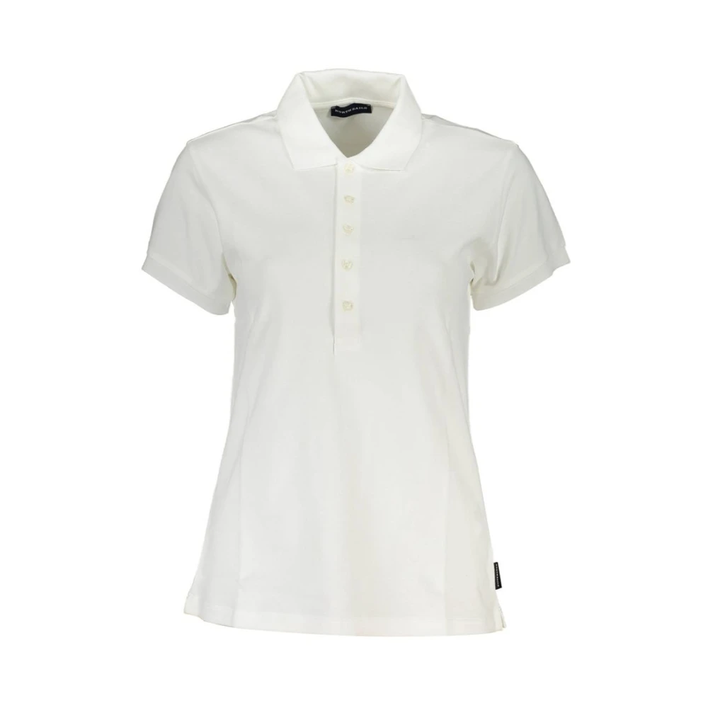 North Sails Vrouw Wit Polo Met Korte Mouwen