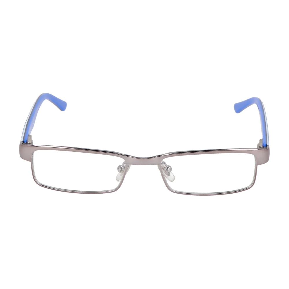 Ray-Ban Rechthoekig Metalen Frame Bril Blue Unisex