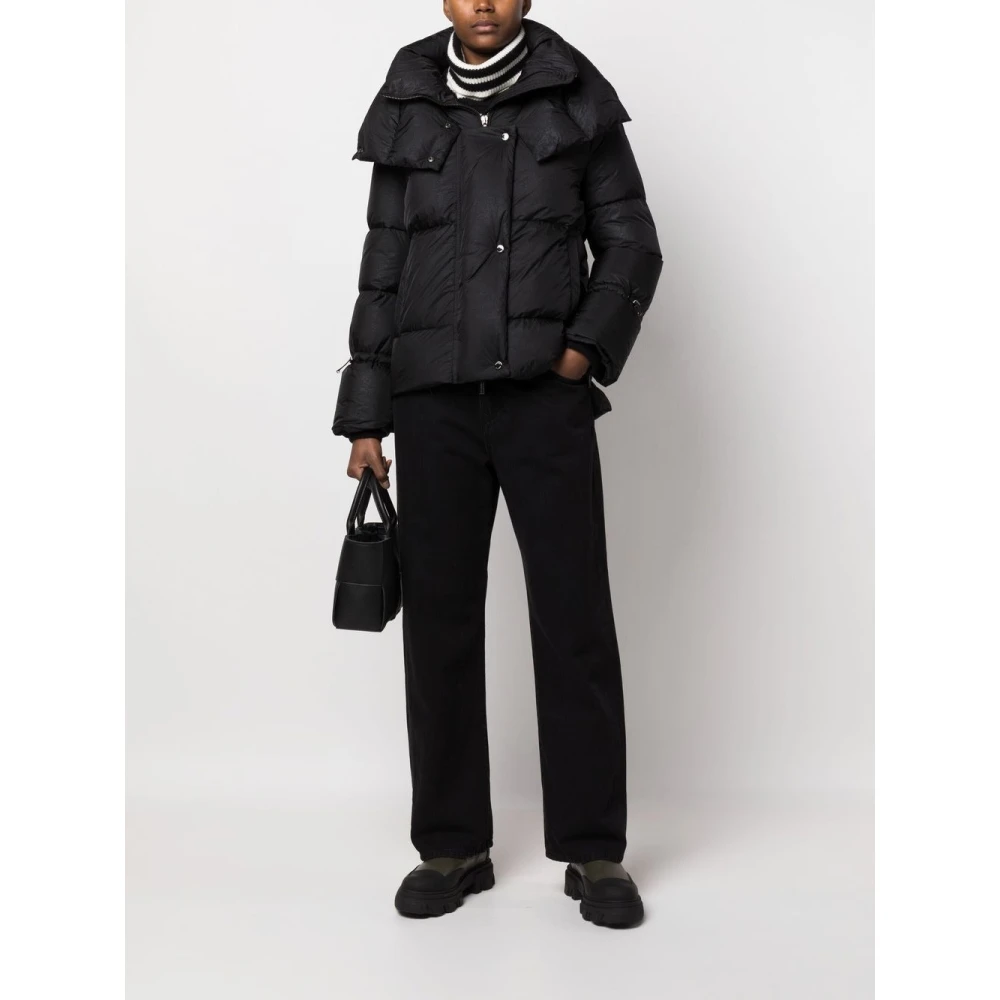 Moorer Puffed Down Jacket Black Dames