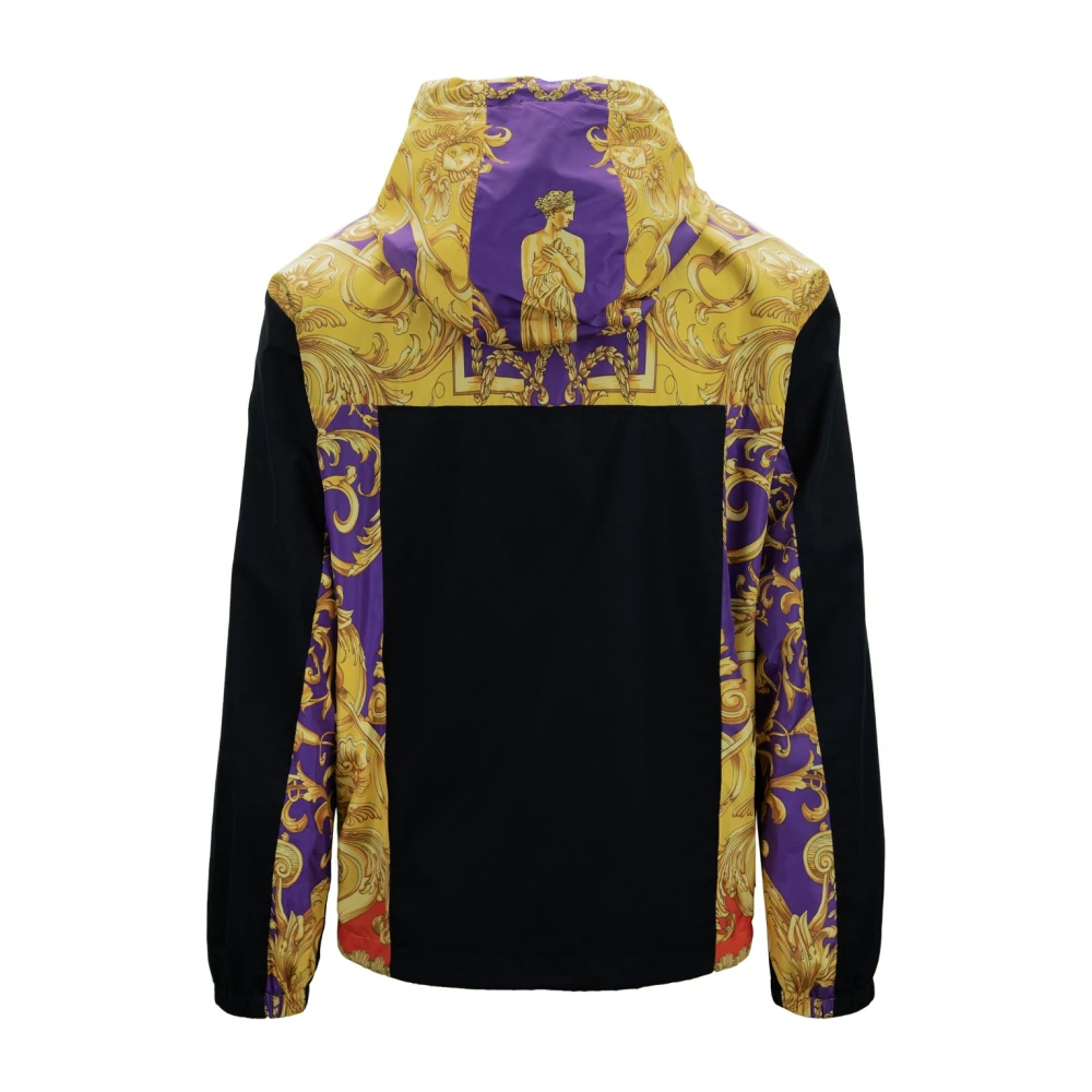 Versace Multicolor Hooded Ritsjas Royal Rebellion Black Heren