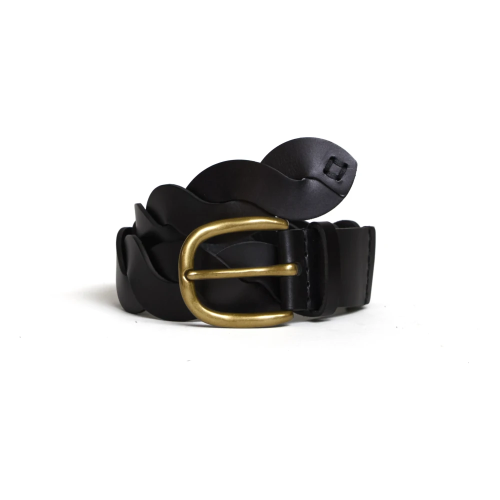 Isabel Marant Women's Black Zigza Belt