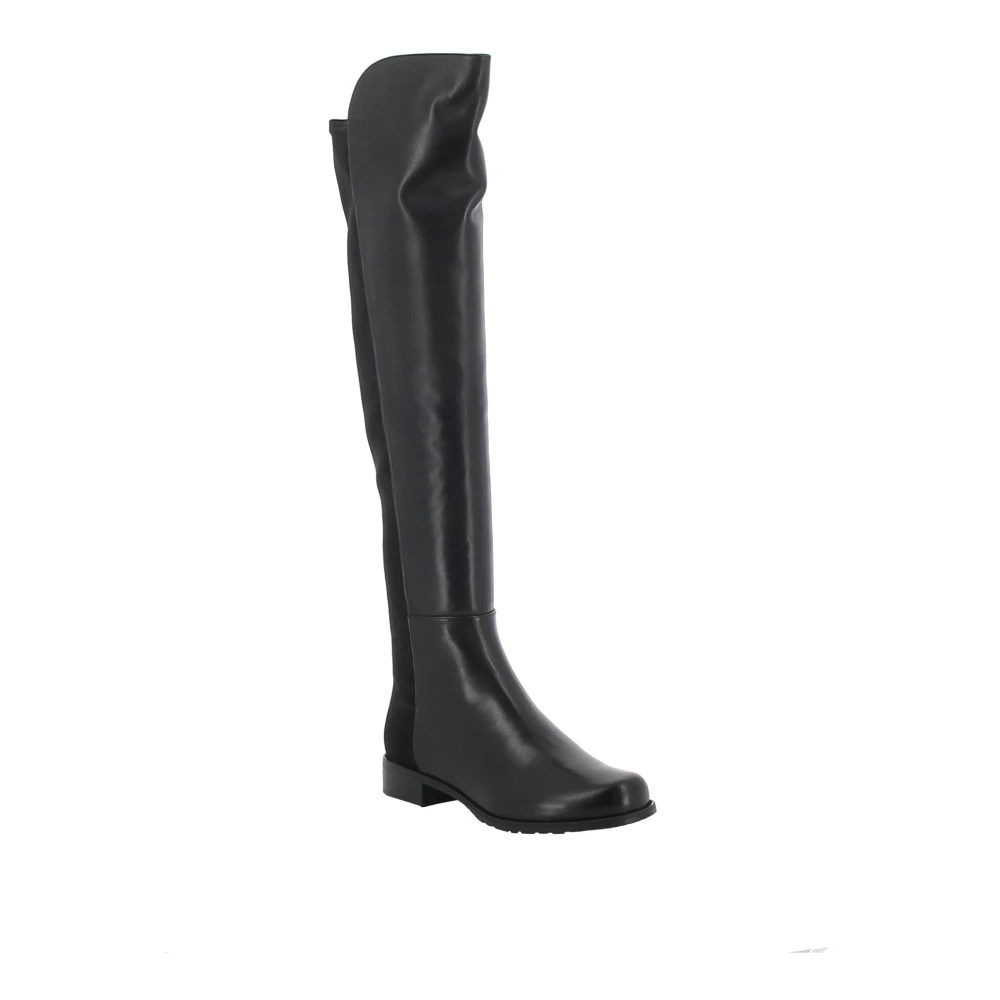 Stuart Weitzman Czarny Noos Dames Enkellaarzen Black Dames